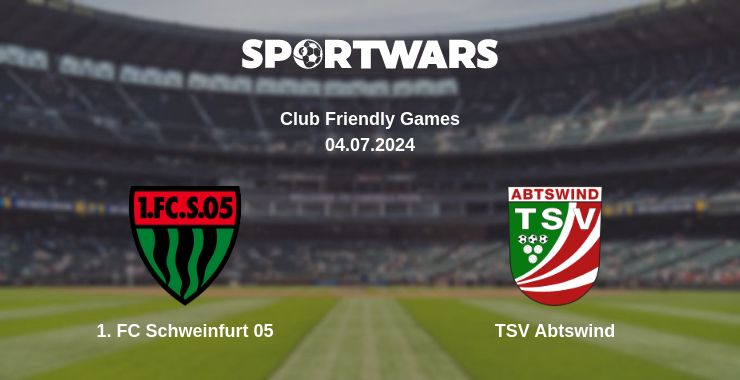 Where to watch the match 1. FC Schweinfurt 05 - TSV Abtswind