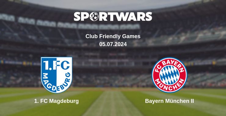 Where to watch the match 1. FC Magdeburg - Bayern München II