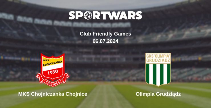 Where to watch the match MKS Chojniczanka Chojnice - Olimpia Grudziądz