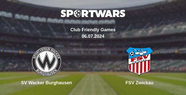 Where to watch the match SV Wacker Burghausen - FSV Zwickau