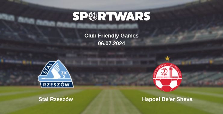 Where to watch the match Stal Rzeszów - Hapoel Be'er Sheva