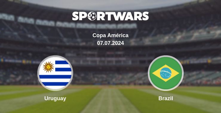 Where to watch the match Uruguay - Brazil