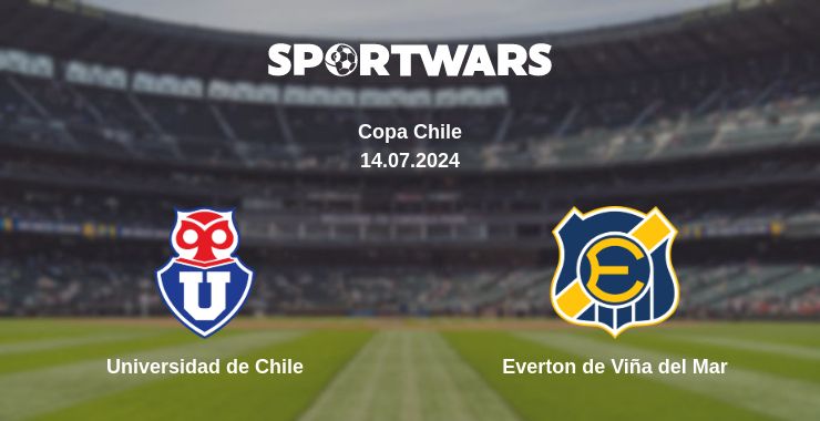 Where to watch the match Universidad de Chile - Everton de Viña del Mar