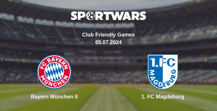 Where to watch the match Bayern München II - 1. FC Magdeburg