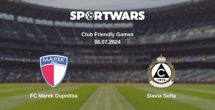 Where to watch the match FC Marek Dupnitsa - Slavia Sofia