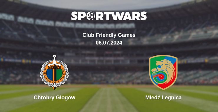 Where to watch the match Chrobry Głogów - Miedź Legnica