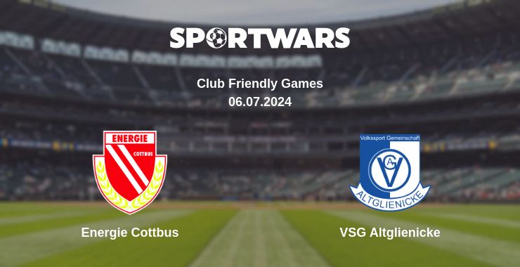 Where to watch the match Energie Cottbus - VSG Altglienicke