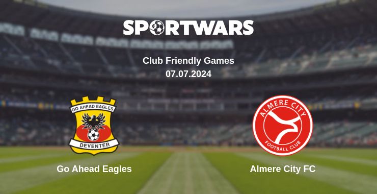 Where to watch the match Go Ahead Eagles - Almere City FC