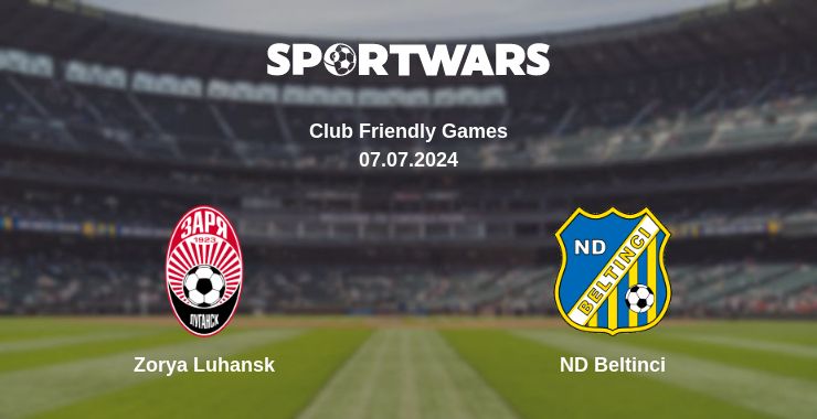 Where to watch the match Zorya Luhansk - ND Beltinci