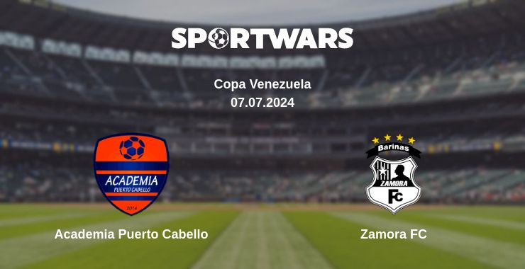 Where to watch the match Academia Puerto Cabello - Zamora FC