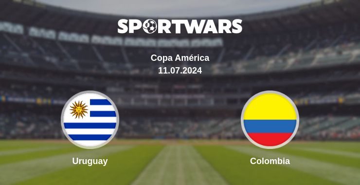 Where to watch the match Uruguay - Colombia