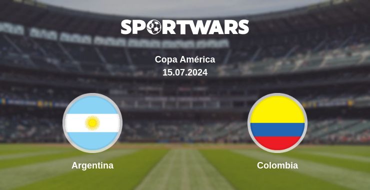 Where to watch the match Argentina - Colombia