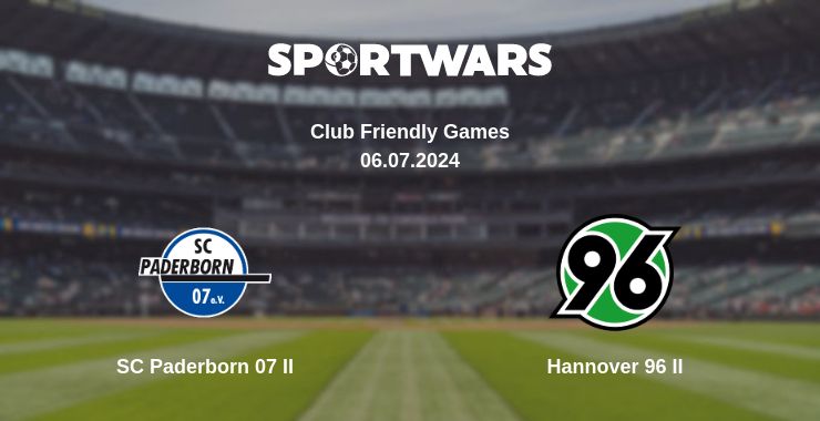 Where to watch the match SC Paderborn 07 II - Hannover 96 II