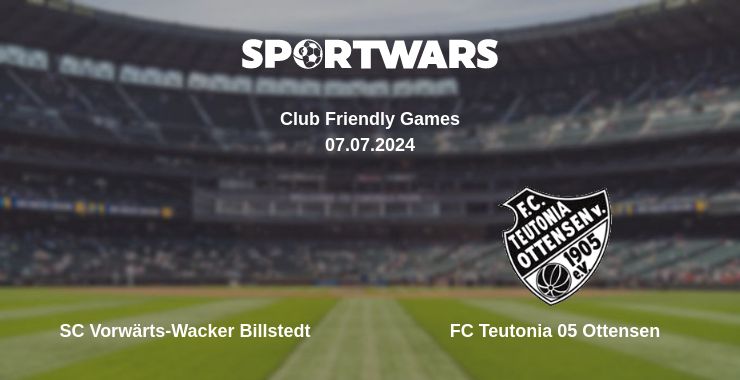 Where to watch the match SC Vorwärts-Wacker Billstedt - FC Teutonia 05 Ottensen