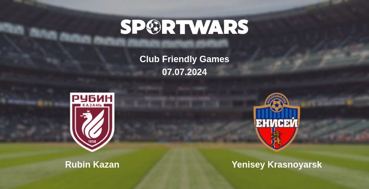 Where to watch the match Rubin Kazan - Yenisey Krasnoyarsk