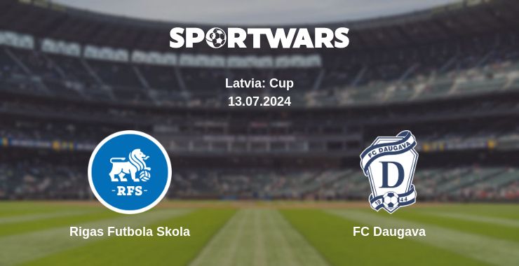 Where to watch the match Rigas Futbola Skola - FC Daugava