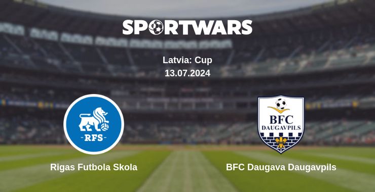 Where to watch the match Rigas Futbola Skola - BFC Daugava Daugavpils