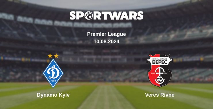 Where to watch the match Dynamo Kyiv - Veres Rivne