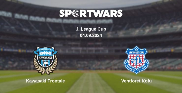 Where to watch the match Kawasaki Frontale - Ventforet Kofu