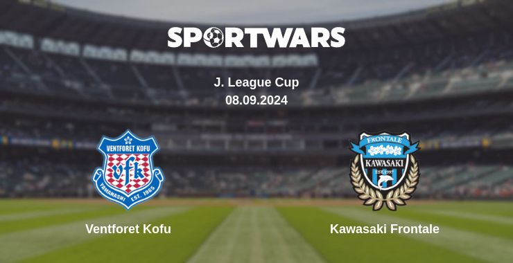 Where to watch the match Ventforet Kofu - Kawasaki Frontale