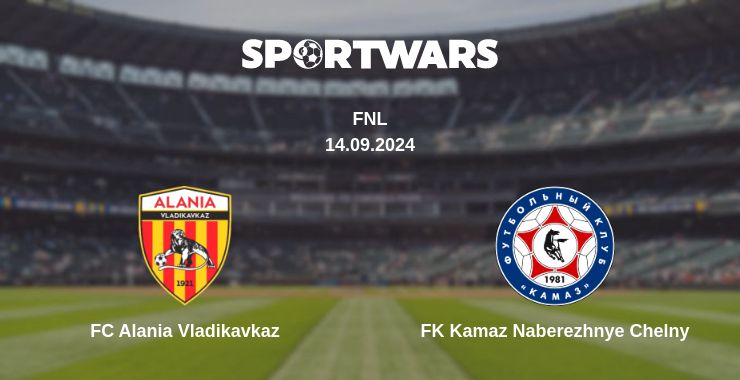 Where to watch the match FC Alania Vladikavkaz - FK Kamaz Naberezhnye Chelny