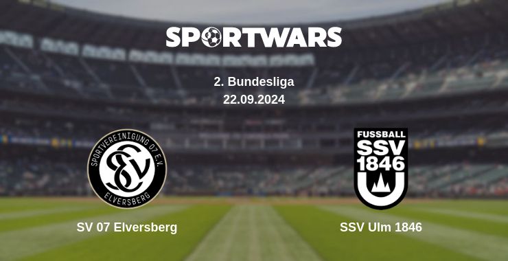 Where to watch the match SV 07 Elversberg - SSV Ulm 1846