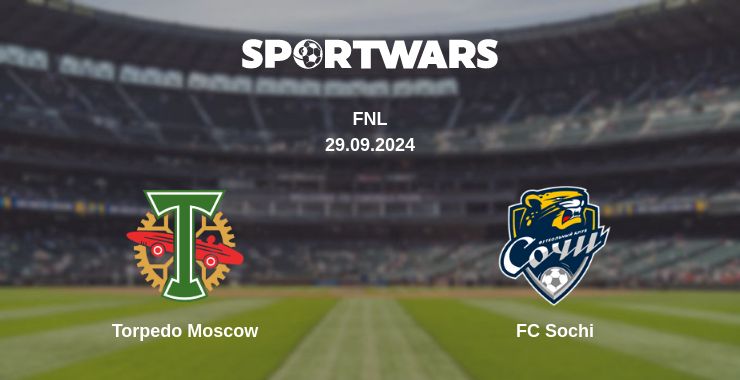 Where to watch the match Torpedo Moscow - FC Sochi