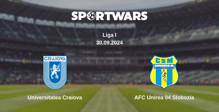 Where to watch the match Universitatea Craiova - AFC Unirea 04 Slobozia