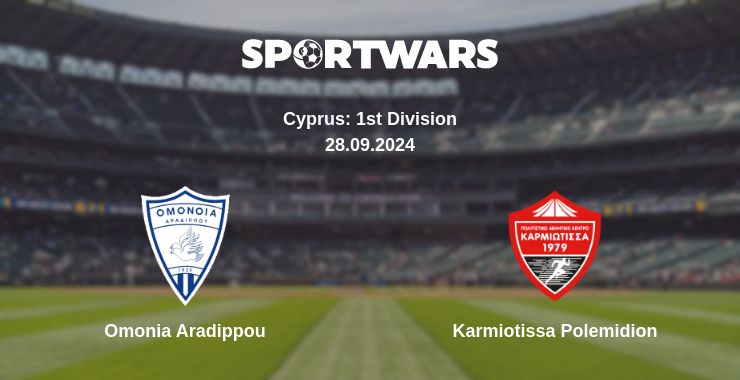 Where to watch the match Omonia Aradippou - Karmiotissa Polemidion