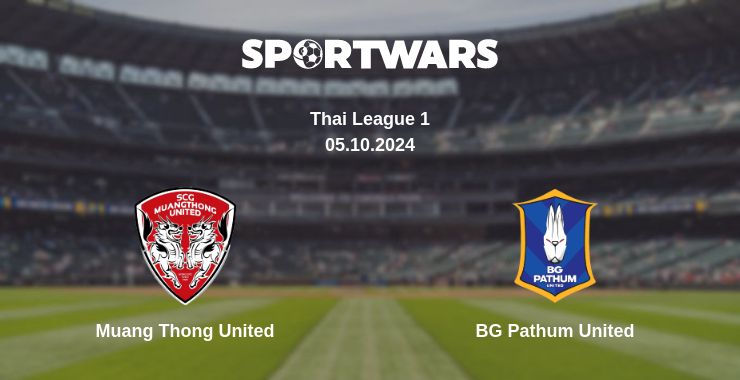 Where to watch the match Muang Thong United - BG Pathum United