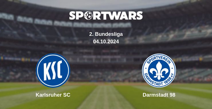 Where to watch the match Karlsruher SC - Darmstadt 98