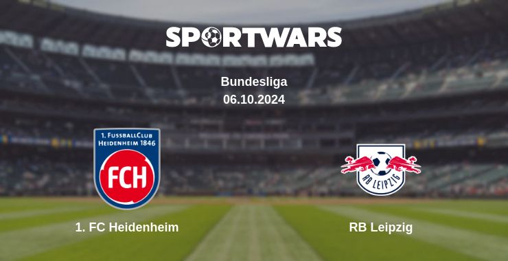 Where to watch the match 1. FC Heidenheim - RB Leipzig