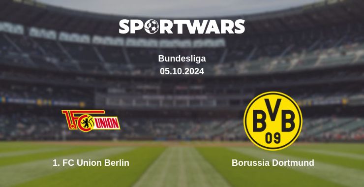 Where to watch the match 1. FC Union Berlin - Borussia Dortmund