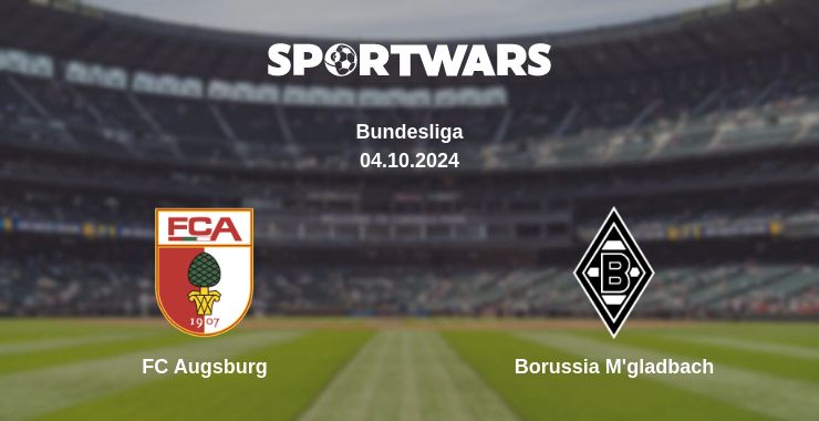 Where to watch the match FC Augsburg - Borussia M'gladbach