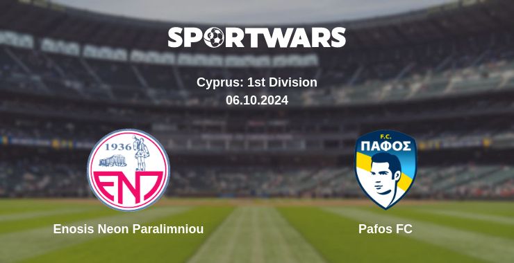 Where to watch the match Enosis Neon Paralimniou - Pafos FC