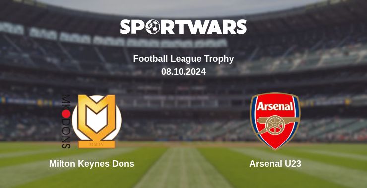 Where to watch the match Milton Keynes Dons - Arsenal U23