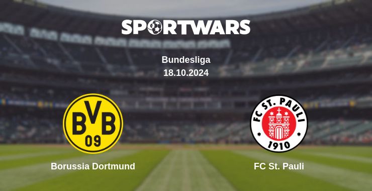 Where to watch the match Borussia Dortmund - FC St. Pauli