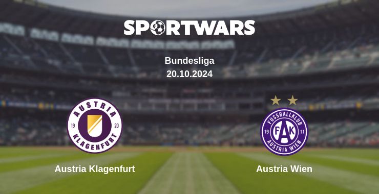 Where to watch the match Austria Klagenfurt - Austria Wien