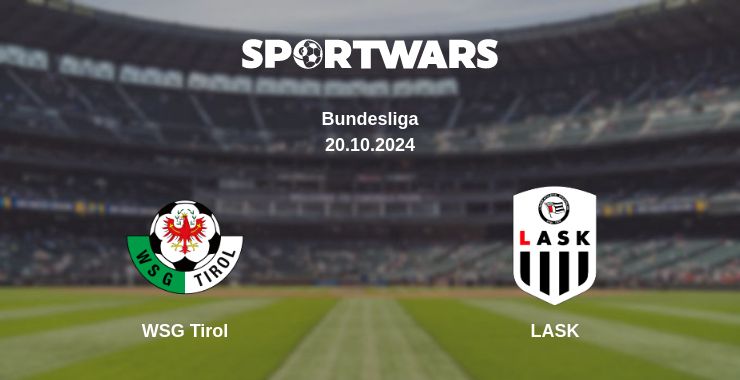 Where to watch the match WSG Tirol - LASK