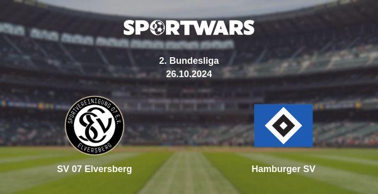 Where to watch the match SV 07 Elversberg - Hamburger SV