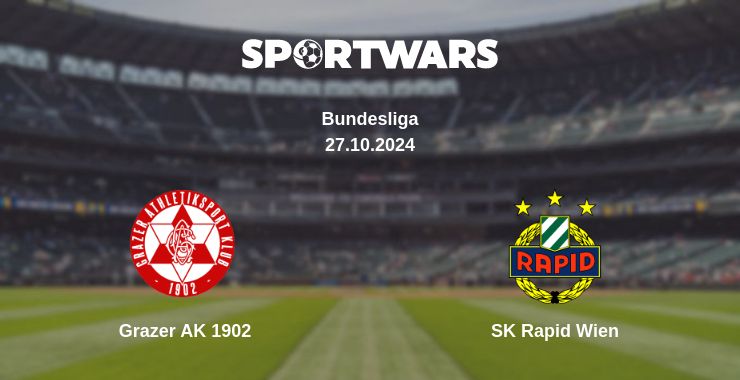 Where to watch the match Grazer AK 1902 - SK Rapid Wien