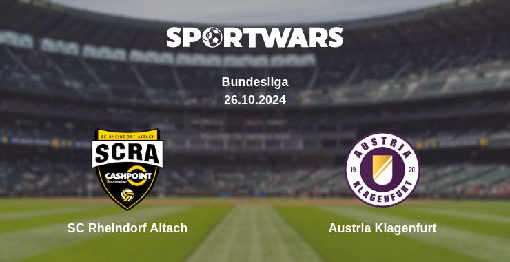 Where to watch the match SC Rheindorf Altach - Austria Klagenfurt