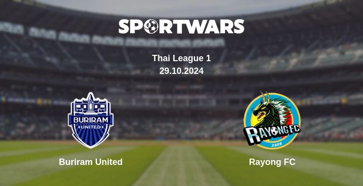 Where to watch the match Buriram United - Rayong FC