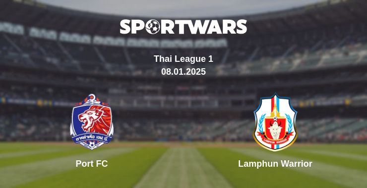 Where to watch the match Port FC - Lamphun Warrior