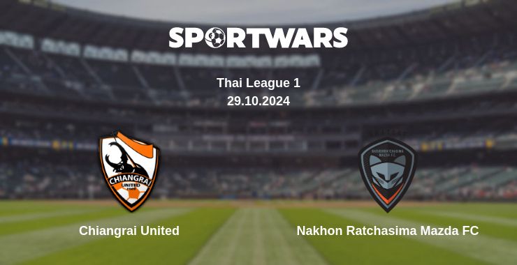 Where to watch the match Chiangrai United - Nakhon Ratchasima Mazda FC