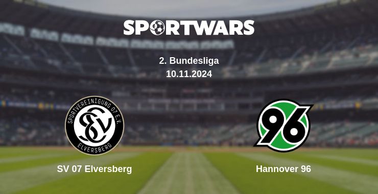 Where to watch the match SV 07 Elversberg - Hannover 96