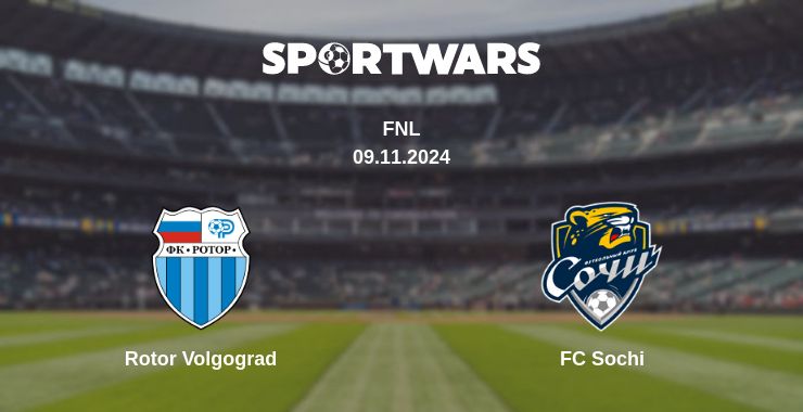 Where to watch the match Rotor Volgograd - FC Sochi