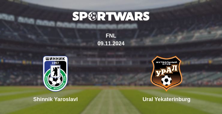 Where to watch the match Shinnik Yaroslavl - Ural Yekaterinburg