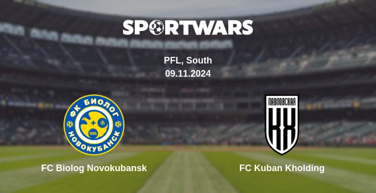 Where to watch the match FC Biolog Novokubansk - FC Kuban Kholding