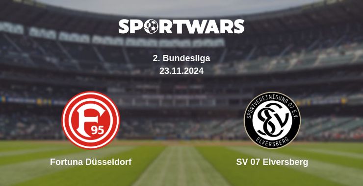 Where to watch the match Fortuna Düsseldorf - SV 07 Elversberg